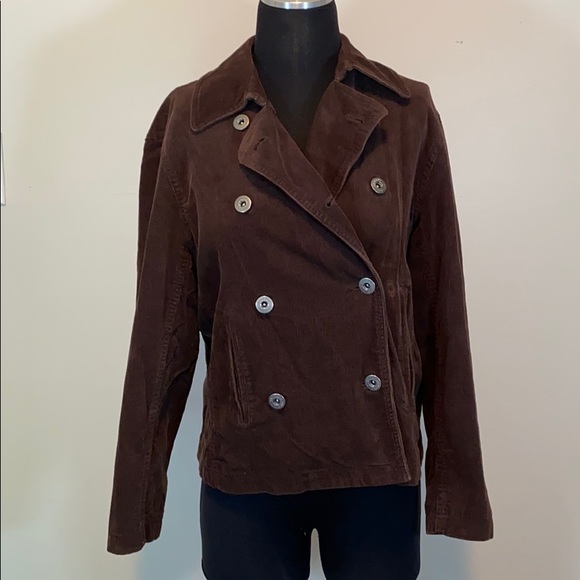 Brown Corduroy Y2K Jacket - Picture 1 of 8